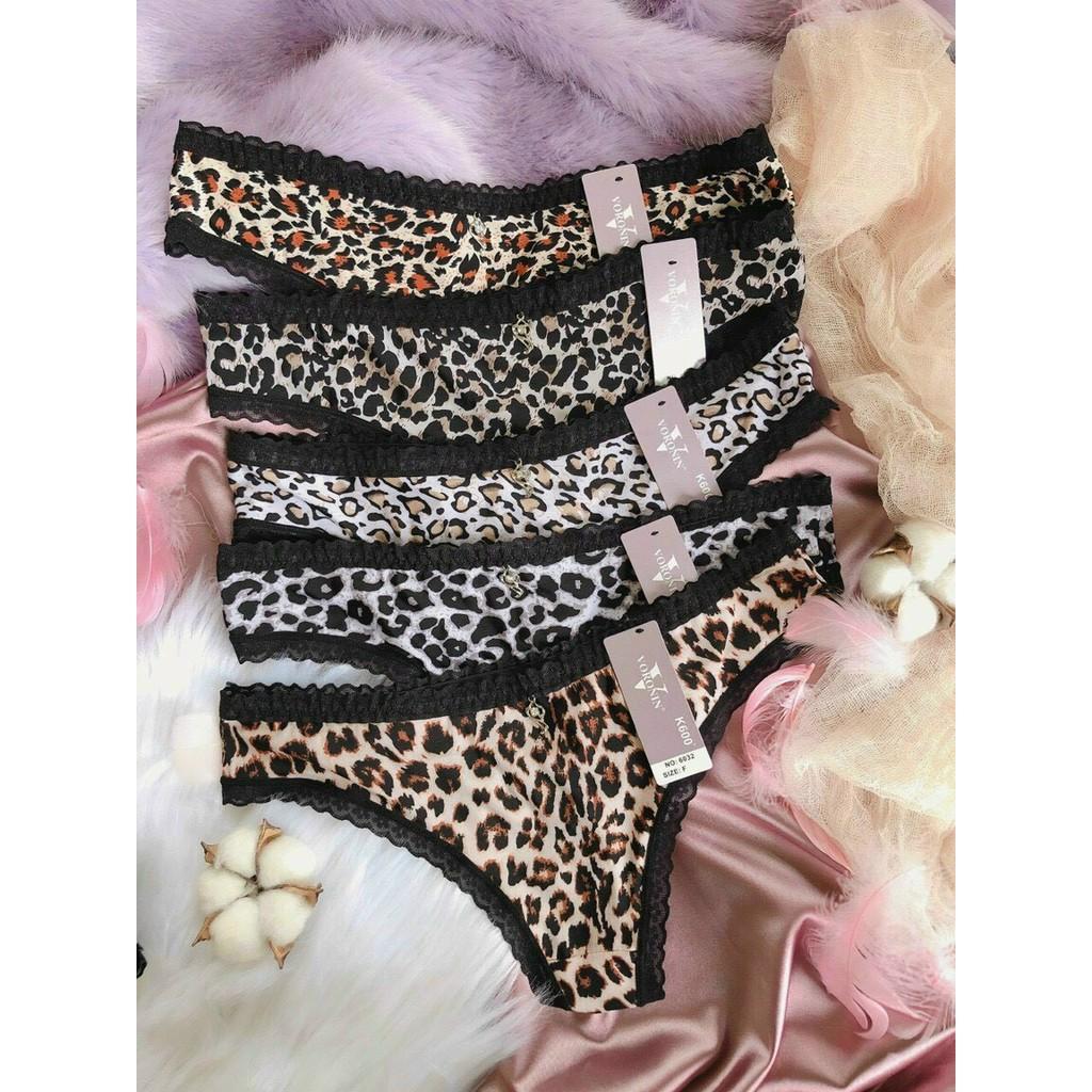 COMBO 5 QUẦN LỌT KHE THUN LẠNH BÁO ĐỐM 6032