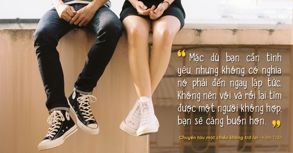 Chuyến tàu một chiều không trở lại: Bạn có muốn bước tiếp? - Tác giả Kiên Trần
