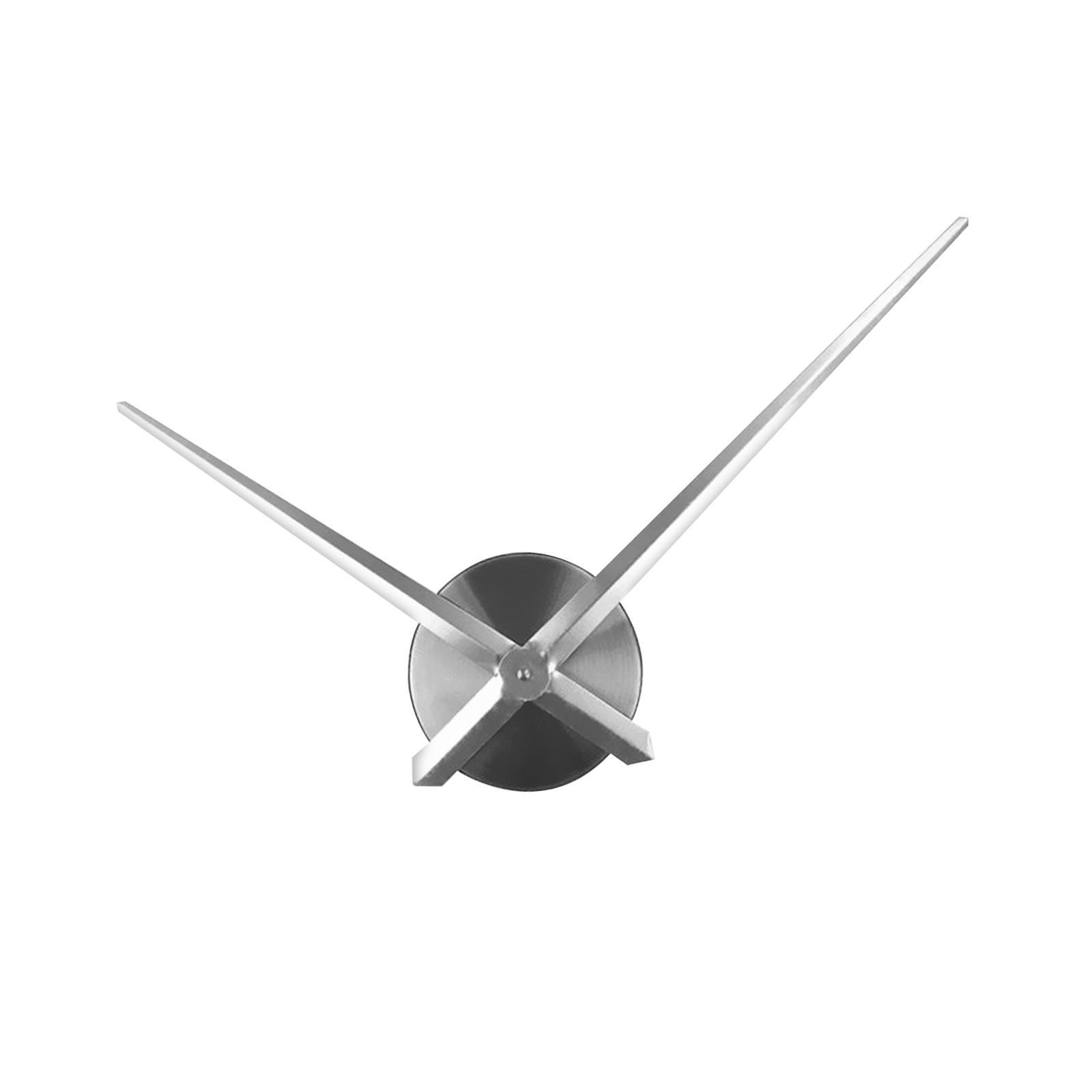 DIY Clock Movement, Minute Hands, Hour Hand, Long Shaft Clock Accessories, Clock Repair Kit for Bedroom, Kitchen, Living Room