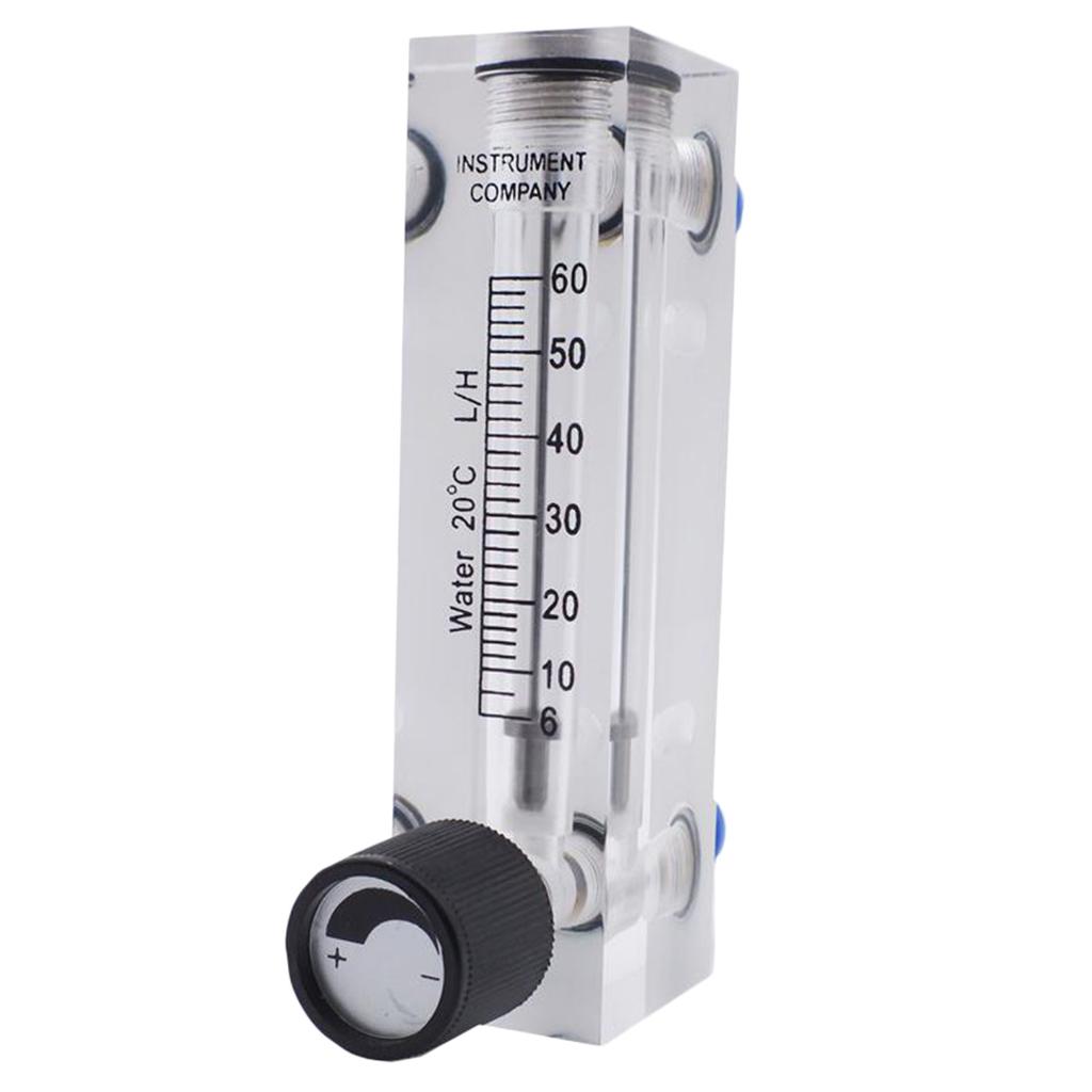 Máy đo Lưu Lượng Cánh Quạt Thủy Tinh 1 Cái Máy đo Lưu Lượng Nitơ 102mm Cho Oxy Trong Nước