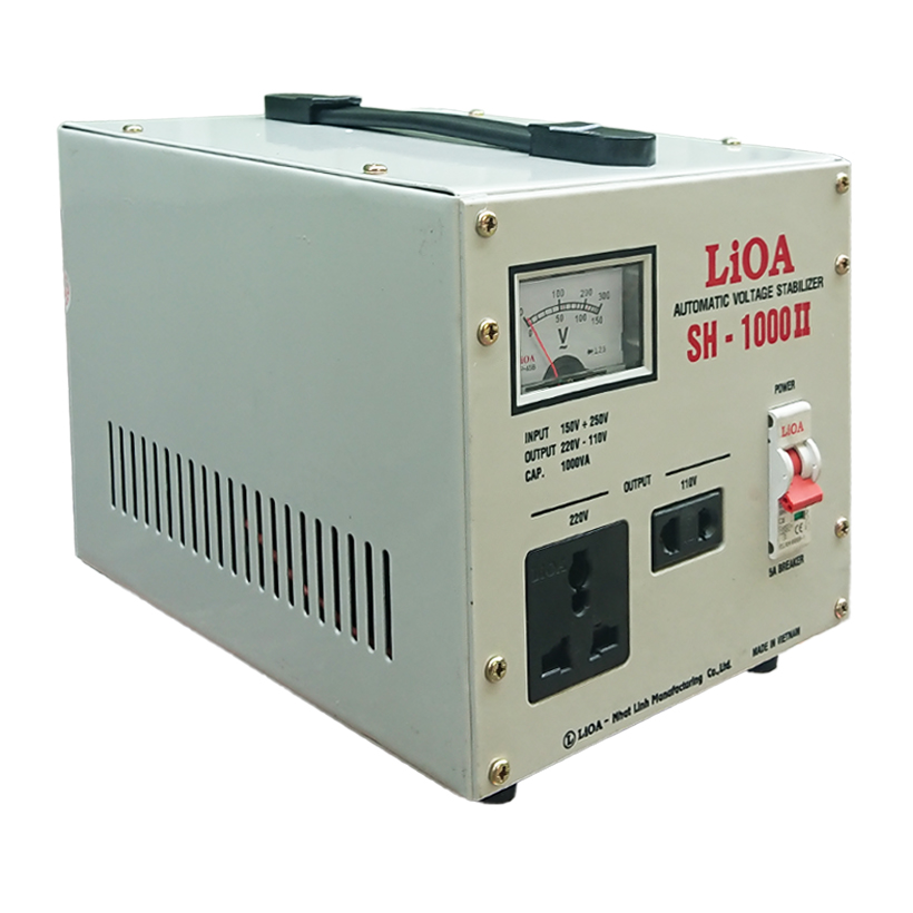 Ổn áp 1 pha LiOA SH-1000 II - Hàng Chính Hãng