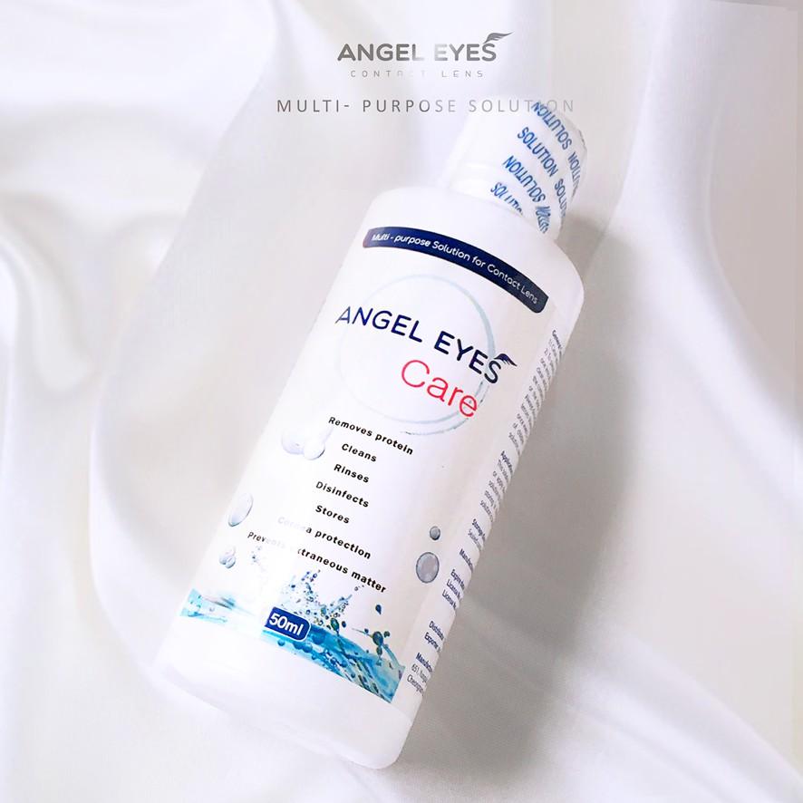 Nước ngâm lens Angel Eyes Care 150ml cao cấp dành cho mắt nhạy cảm