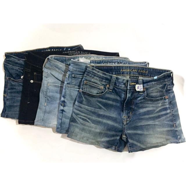 Set 2c quần short jeans nữ