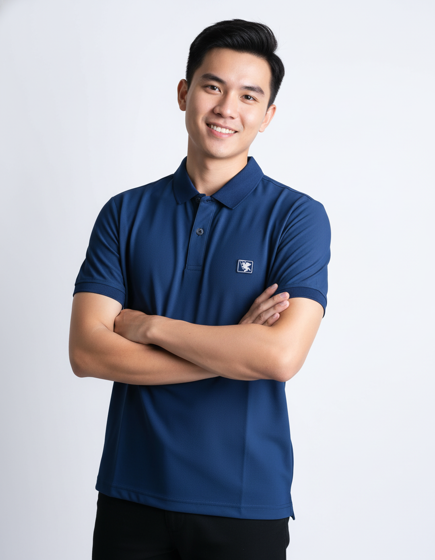 Áo Polo Nam Slim Fit Màu HR4--F020-23