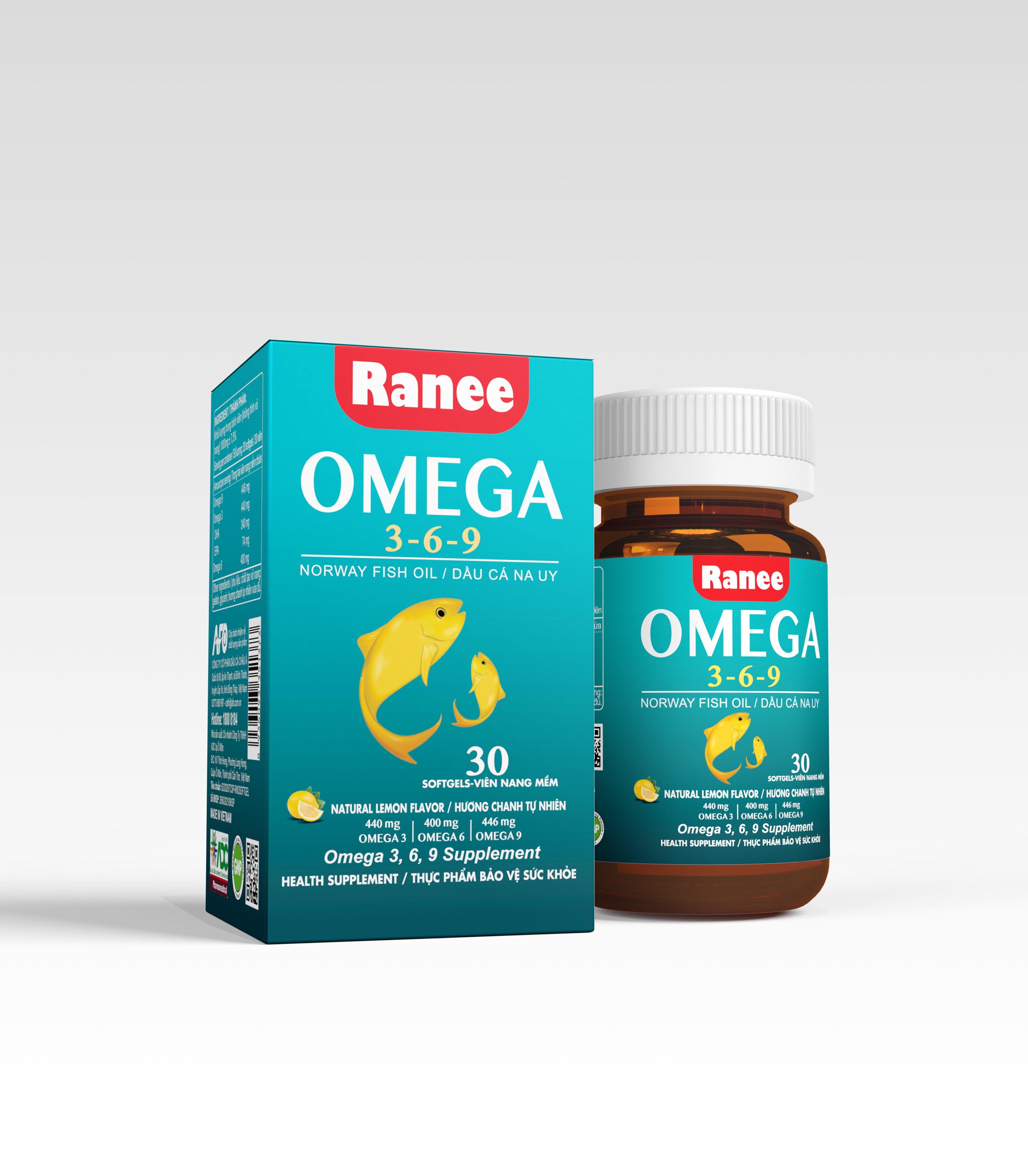 Viên Nang Dầu Cá Omega 3,6,9 (Hộp 30 viên)