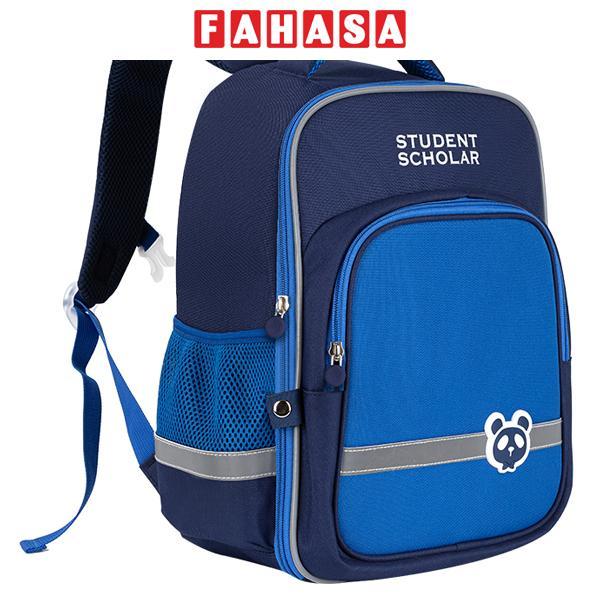 Ba Lô Học Sinh Siêu Nhẹ - Deli BB124A - Màu Xanh Dương