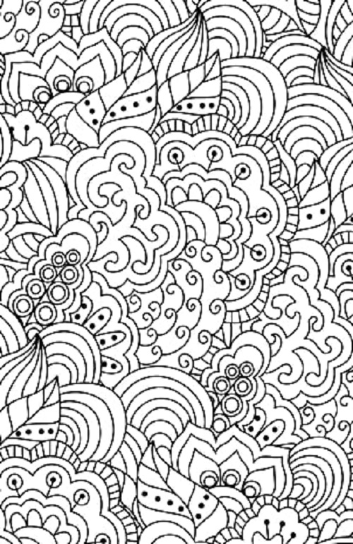 Patterns - Mini Adult Colouring Pad