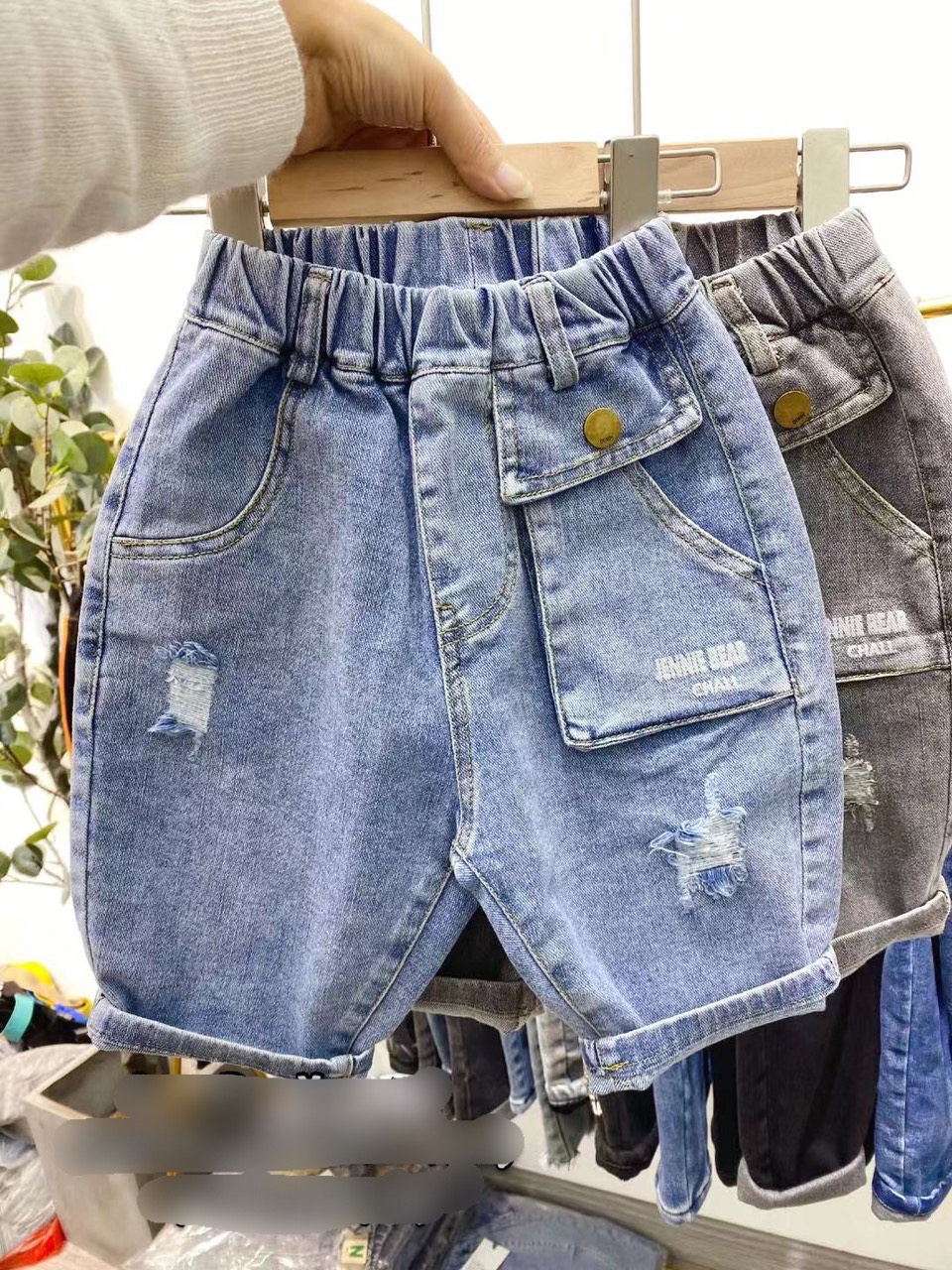 QUẦN JEANS LỬNG CAO CẤP BÉ TRAI