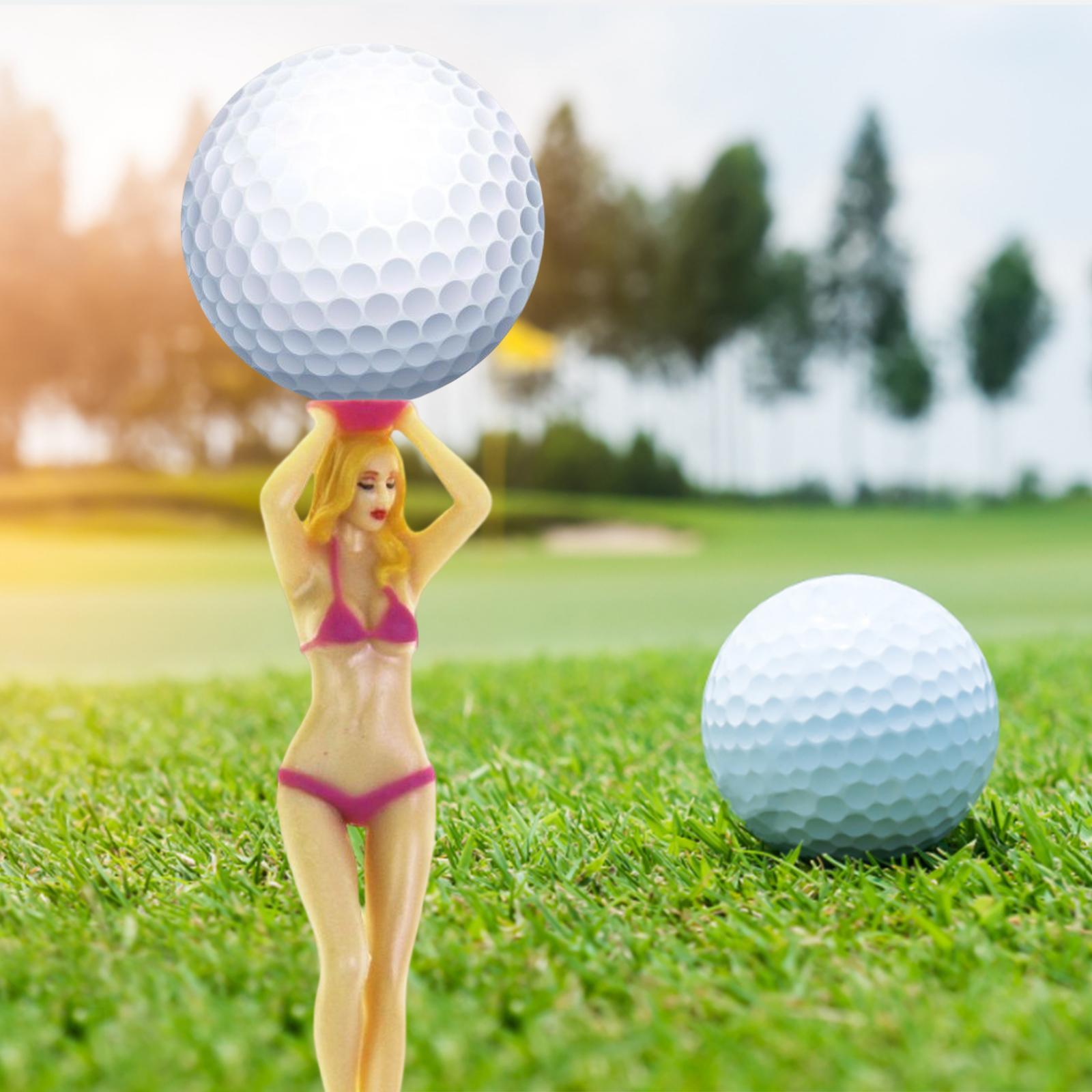 2x Bikini Woman Golf Professional Tees, Novelty Golf Professional Tees Golf Tee, Home Women Golf Professional Tees for Golf Accessories