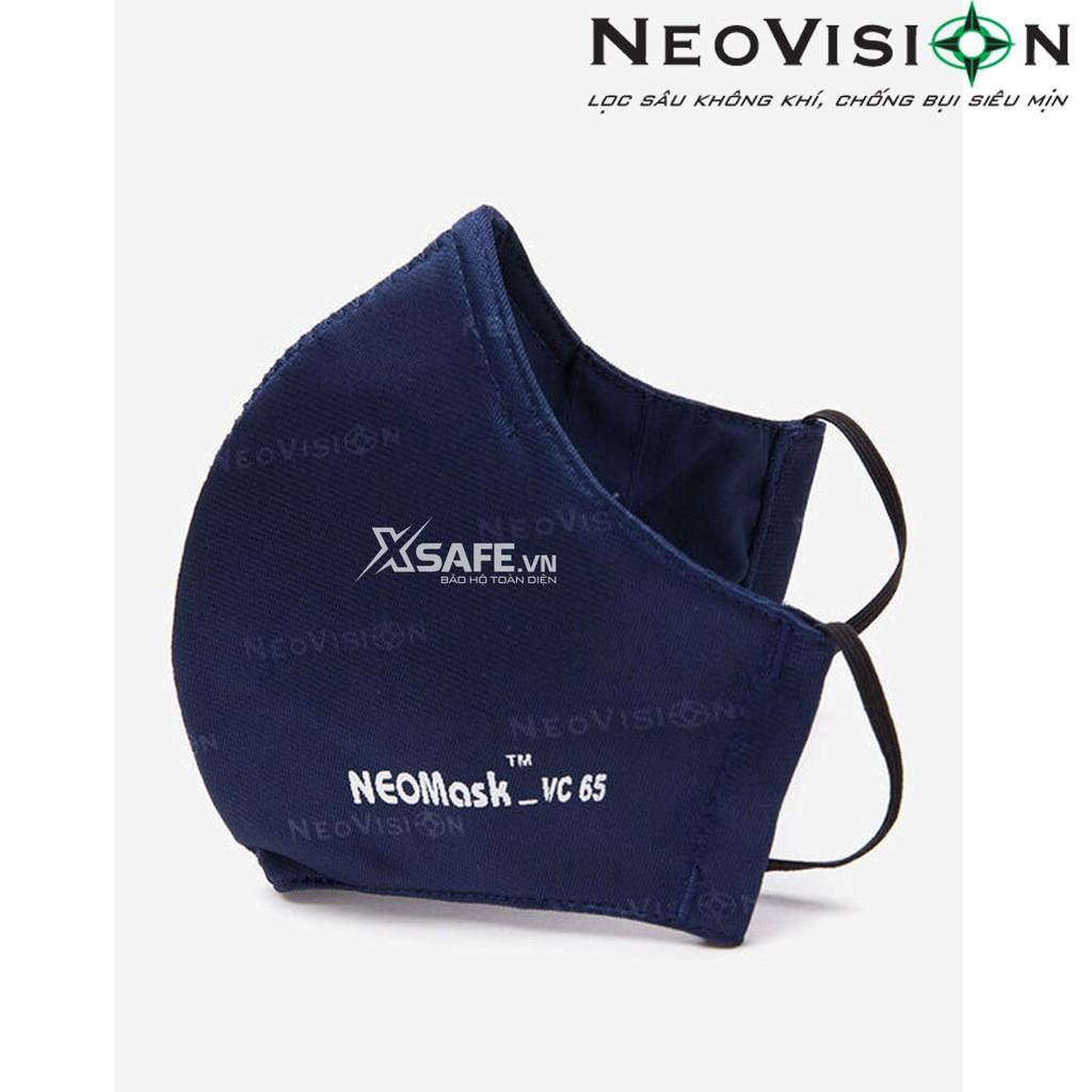 Khẩu trang hoạt tính Neomask VC65 kháng khuẩn chống bụi mịn hơi hóa chất loãng có thể thay thế tấm lọc