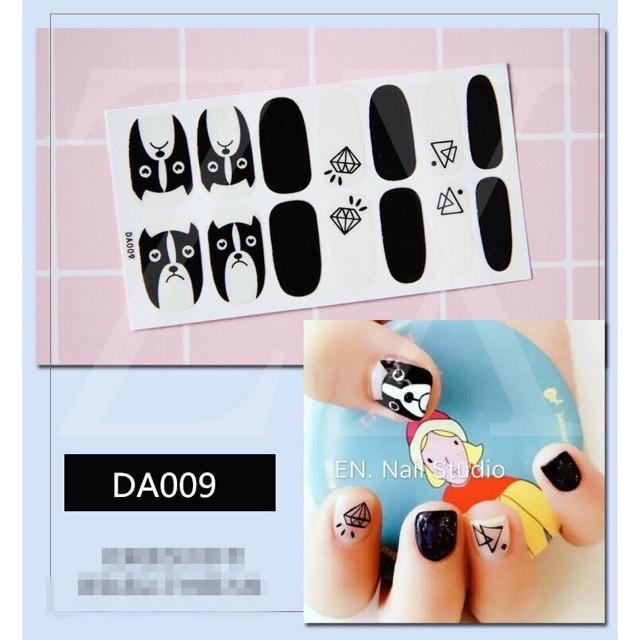 Set dán móng tay nails dán nghệ thuật nhiều màu - có ngay bộ móng đẹp trong 5 phút (Nail wraps / Nail stickers)