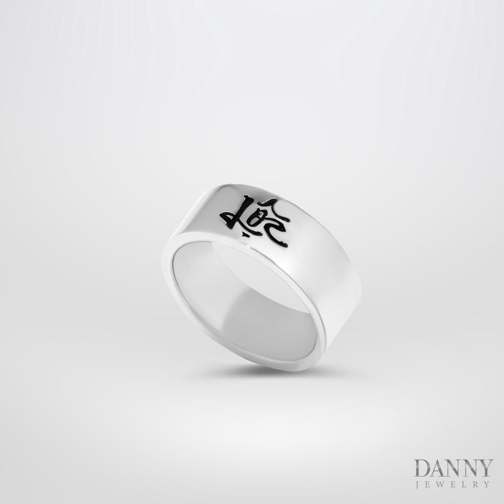 Nhẫn Bạc 925 Danny Jewelry Phúc Lộc Thọ Xi Rhodium N0063