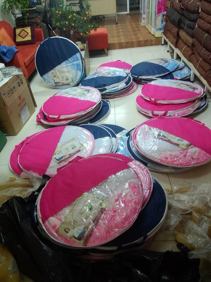 Màn chụp tự bung cao cấp Mộc Miên - Màn chống muỗi cho người lớn - 1m4 x 2m