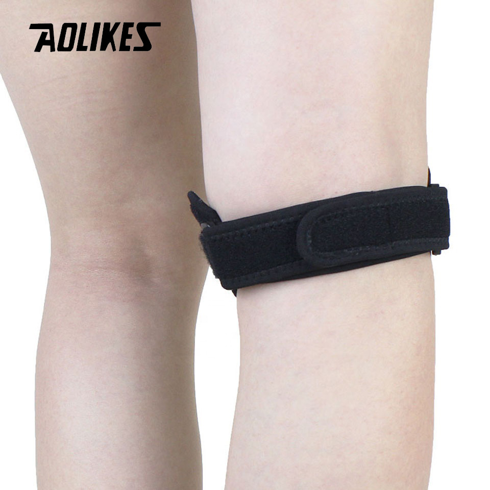 Đai bảo vệ xương bánh chè khớp gối AOLIKES YE-7918 Magnetic Knee Support Belt