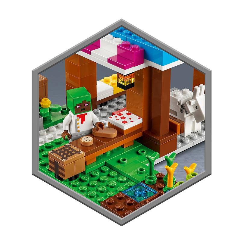 Đồ Chơi LEGO Tiệm Bánh Minecraft 21184 (154 chi tiết)