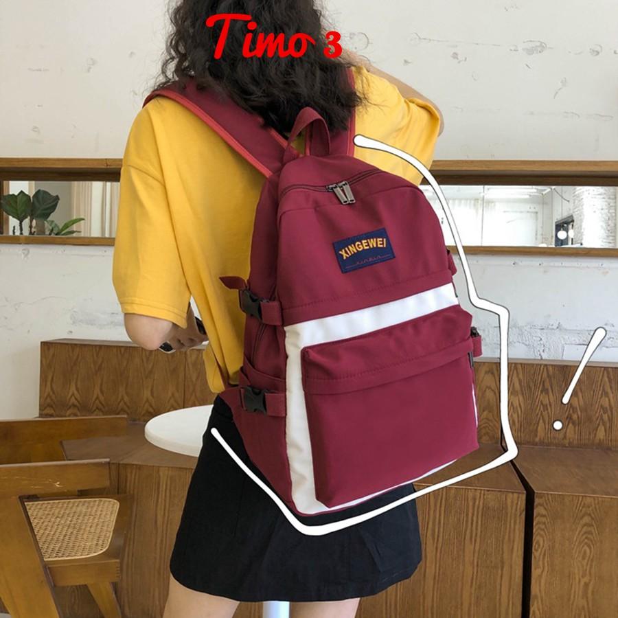 Balo thời trang, Balo học sinh ulzzang đi học nam, nữ đựng laptop đi chơi, đi phượt thiết kế basic