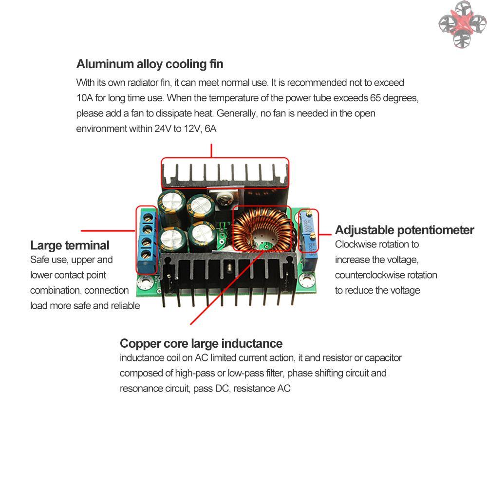Mô Đun Sạc Năng Lượng Mặt Trời Dc-Dc 10a