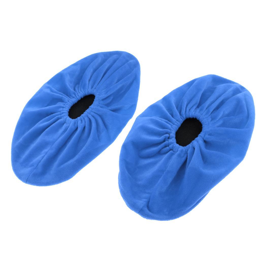 2x Velvet Covers Household Over with Sole for Age 3-12 Kids