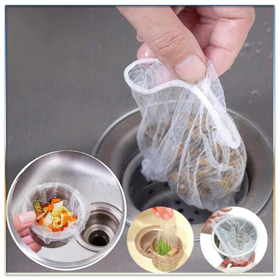 100 Túi Lọc Rác Bồn Rửa Chén Bát️️-Sản Phẩm Siêu Cao Cấp