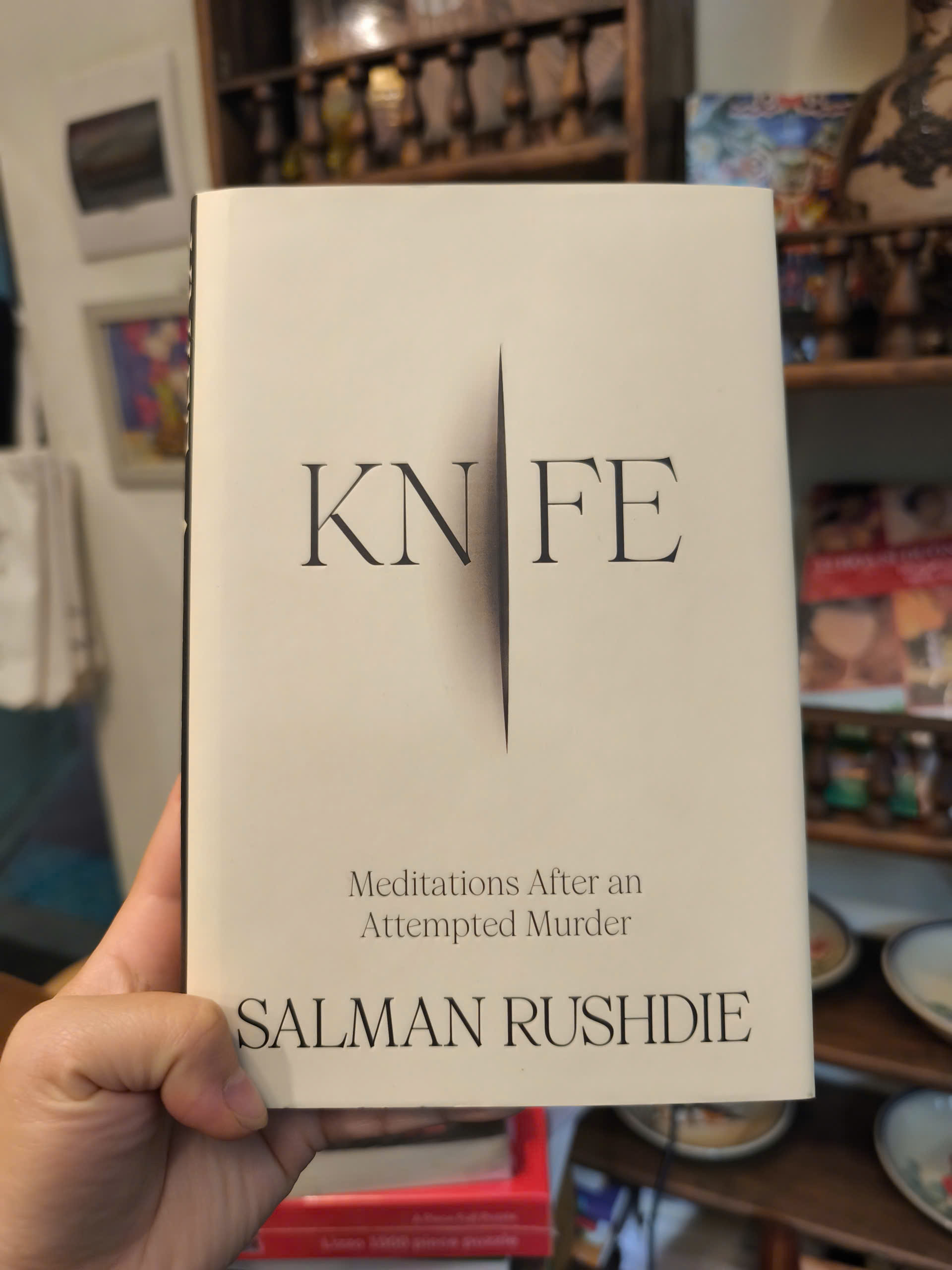 Sách - Knife: Meditations After an Attempted Murder by Salman Rushdie