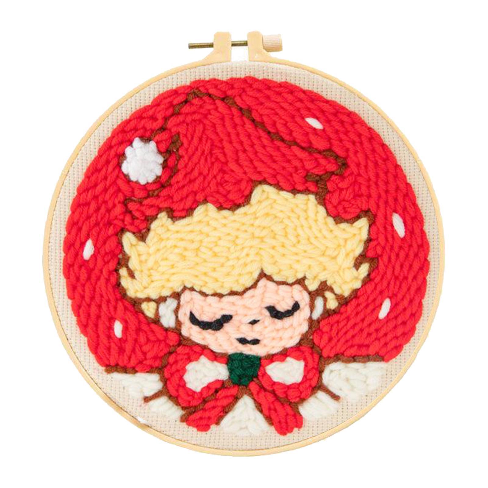 2 Set Embroidery Needle Kit Set Craft Tool Thread Punch Knitting Tools