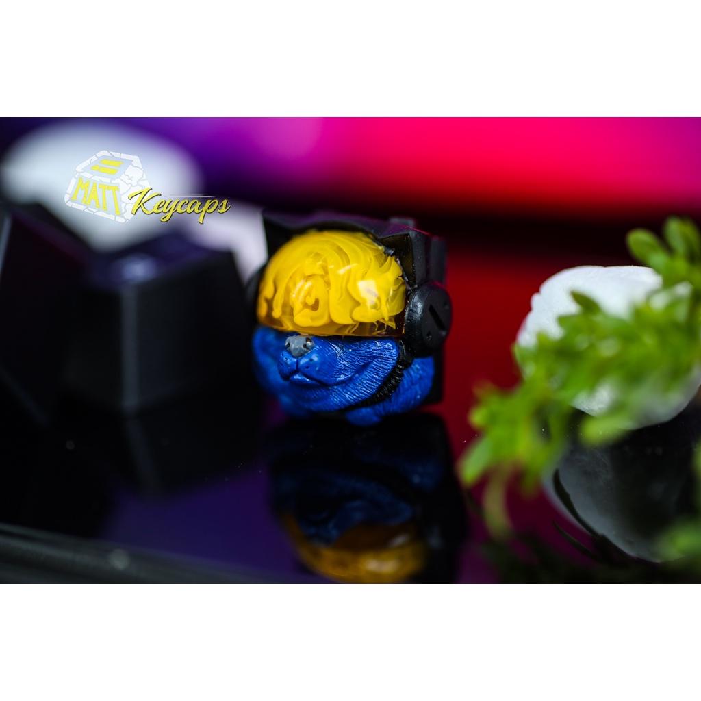 Sirius Keycaps - Vàng Xanh - Artisan Keycaps - Nút bàn phím cơ