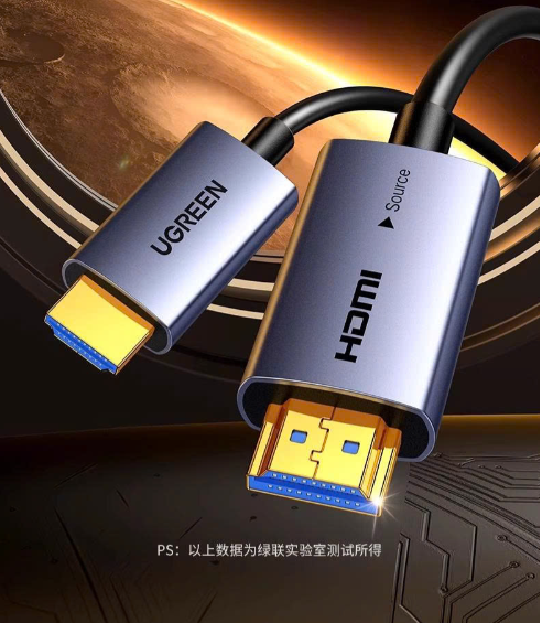 Cáp HDMI 2.0 Sợi Quang AOC 40M Ugreen 45508/HD178 – Hỗ Trợ 4K@60Hz, Truyền Tín Hiệu Ổn Định - Hàng chính hãng