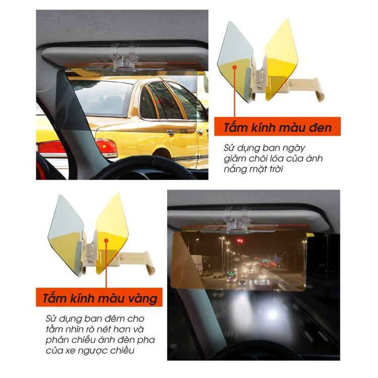Kính chống lóa đèn khi lái xe ô tô cả ngày và đêm mẫu mới loại tốt lắp các xe