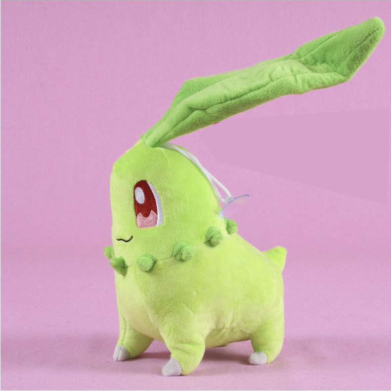 GẤU BÔNG POKEMON LÁ CÂY CHIKORITA 20CM