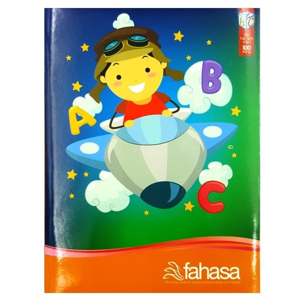 Combo 10 Tập Học Sinh 4 Ô Ly 100 Trang ĐL 120g/m2 - FAHASA - Vũ Trụ Của Em + 1 Bao Tập