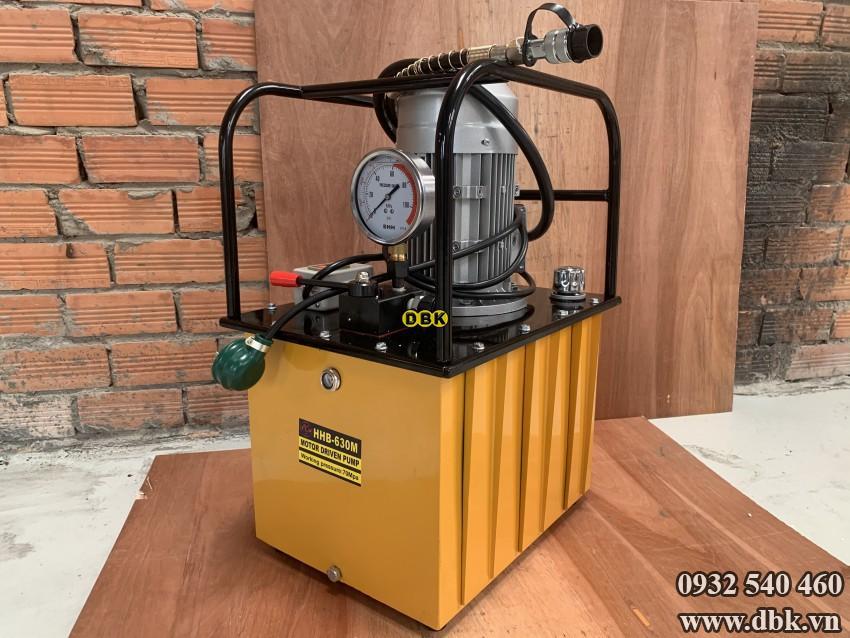 Bơm điện thủy lực 35 lít dầu 1.5 kW HHB-630M (380V/3PH/1.5KW)