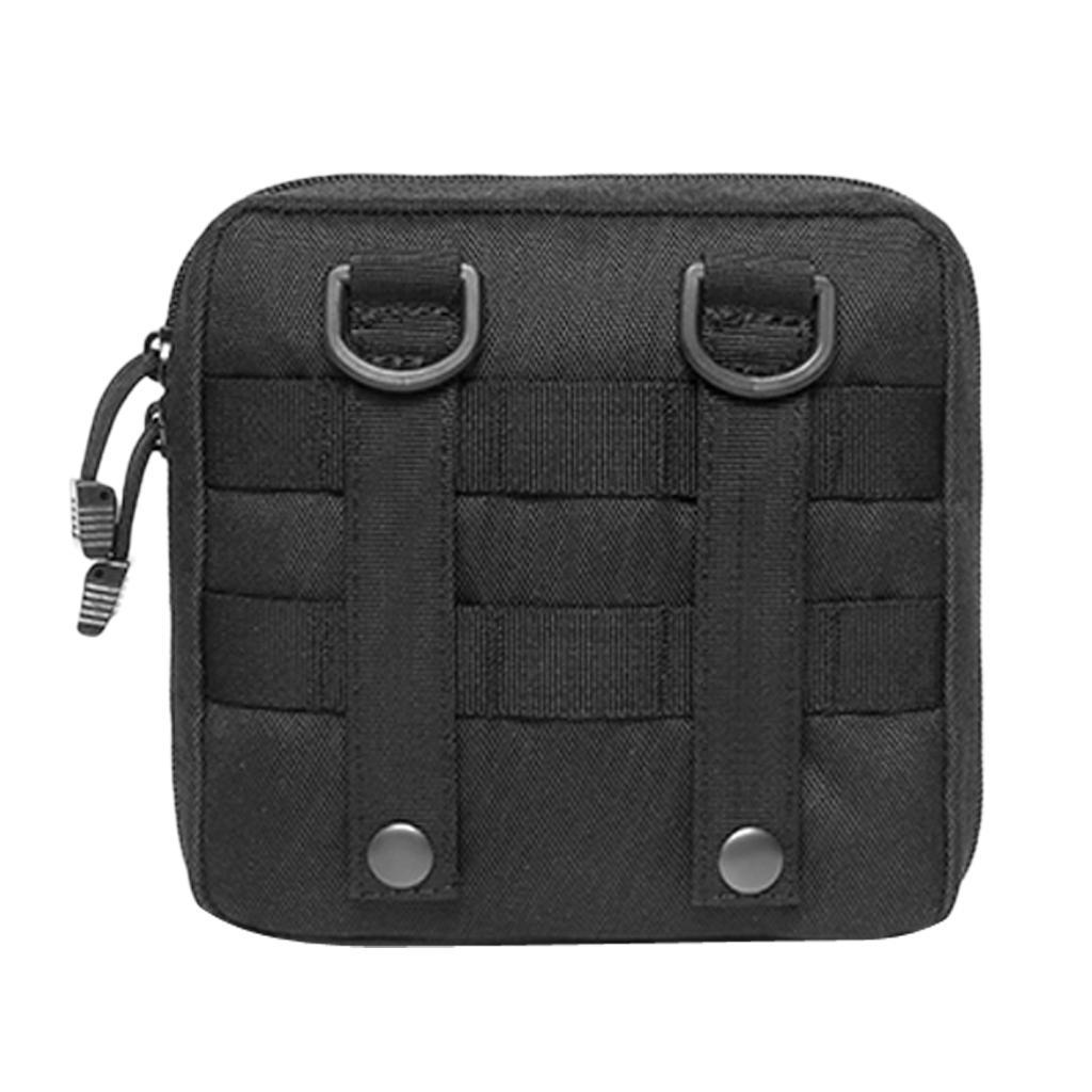 2pcs Military Map Camera Pocket Molle Belt Waist Pouch Organizers