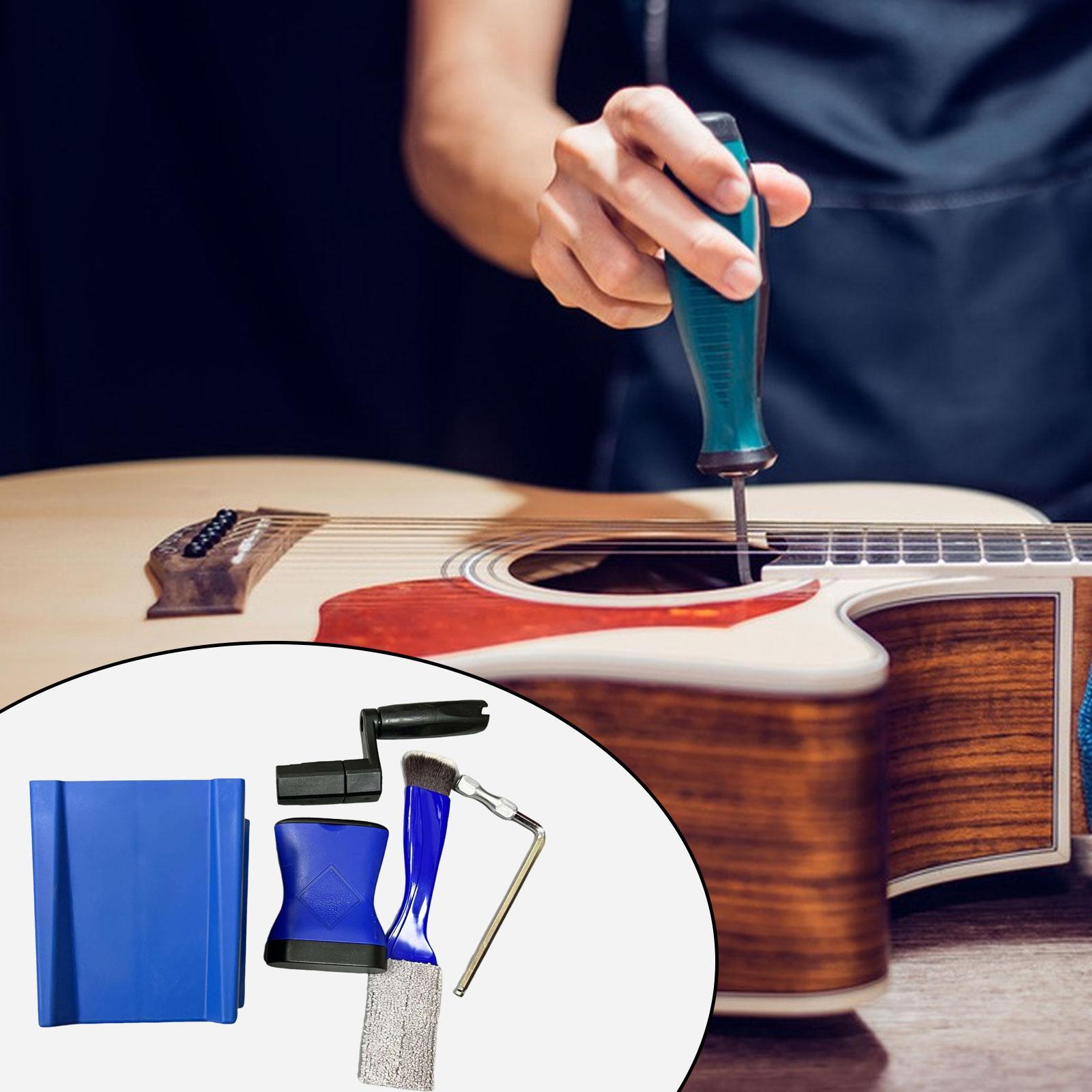 Guitar Maintenance Kit DIY Kit Accessories Neck Bracket for Violin Ukulele