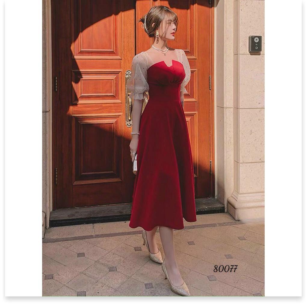 ĐẦM FORD PHỐI LƯỚI SAO XINH XẮN,ĐẦM THÍCH HỢP ĐI DỰ TIỆC,ĐI CHƠI...CHẤT LIỆU VÃI THOÁNG MÁT LANA FASHION