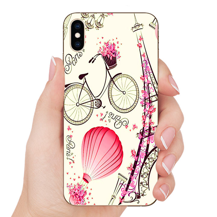Ốp lưng dẻo cho Iphone XS Max - Paris thơ mộng