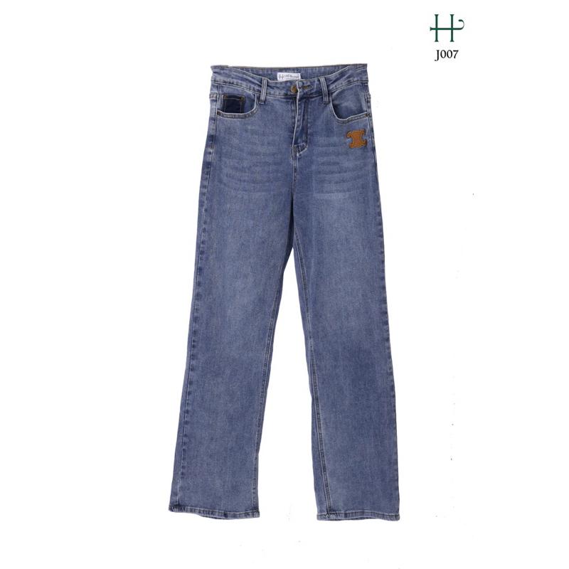 Quần Jeans Hàn Quốc ống dài- J07
