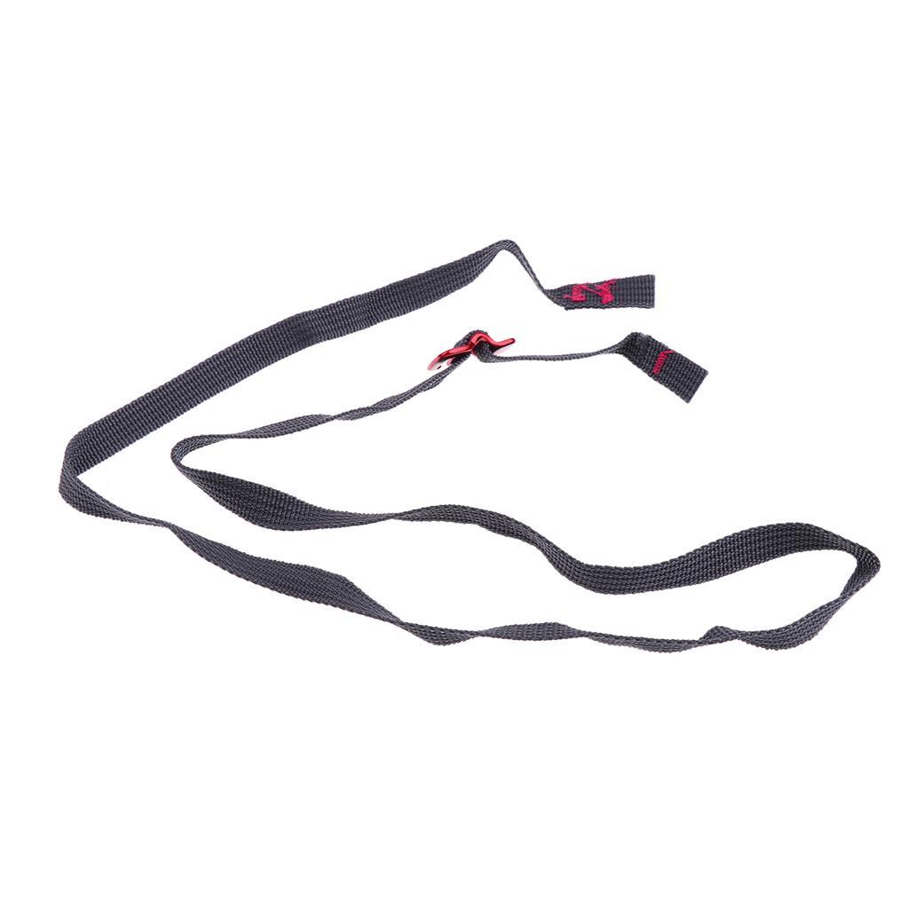 4 Pcs Quick Release Nylon Cord Tie Binding Strap Rope Luggage Bag 1 m