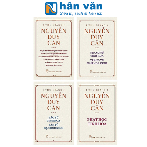 Combo 4 Cuốn: Bộ Sách Tinh Hoa Đạo Học Đông Phương
