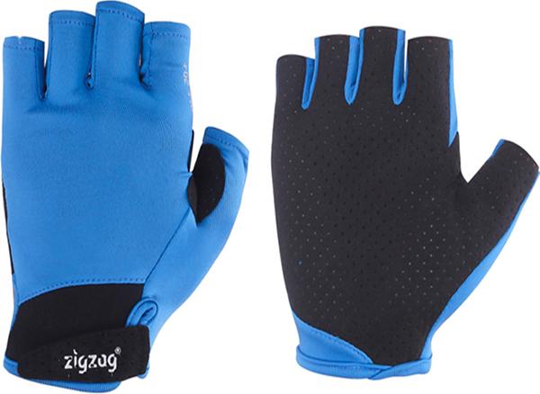Găng tay thể thao chống nắng UPF50+ xanh da trời Zigzag GLV00403