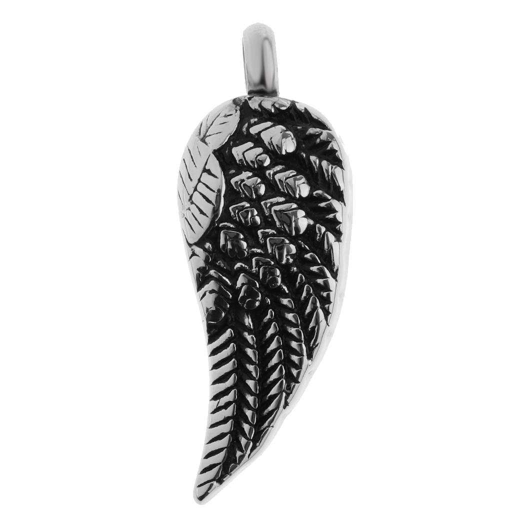 Angel Wings Pendant Urn Openable Locket for Ash Keepsake Cremation Jewelry