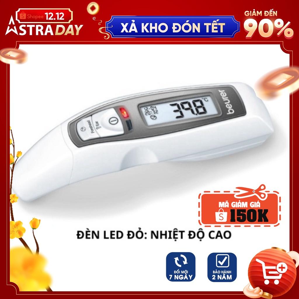 Nhiệt kế điện tử hồng ngoại Beurer FT65, máy đo thân nhiệt, đo nhiệt độ, 6 trong 1, đo nhanh chính xác