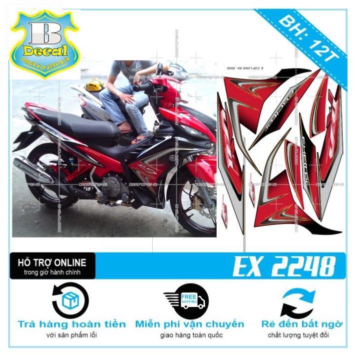 TEM RỜI EX 2011 ZIN ĐỎ ĐEN 