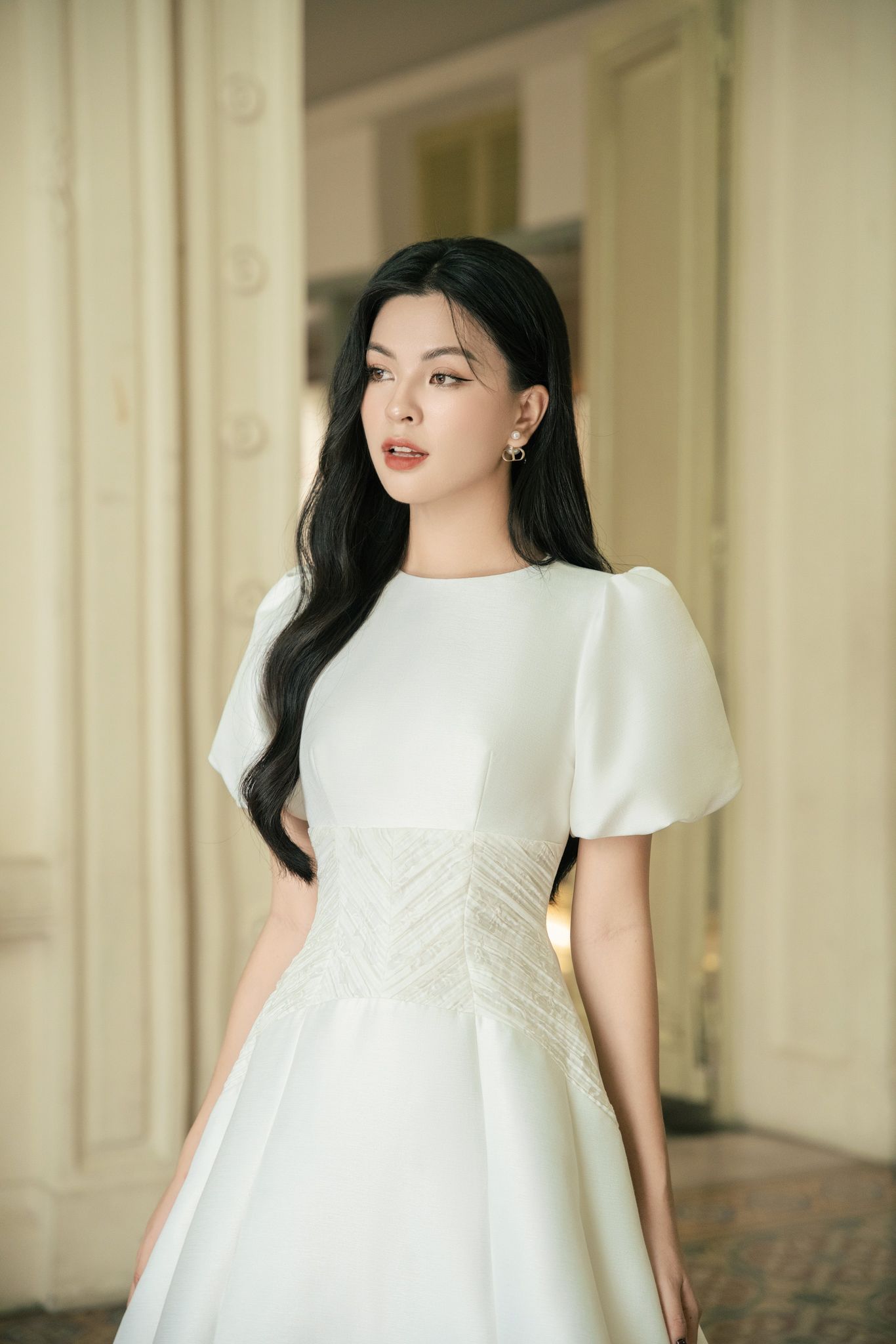 OLV - Đầm Esther Puff Dress