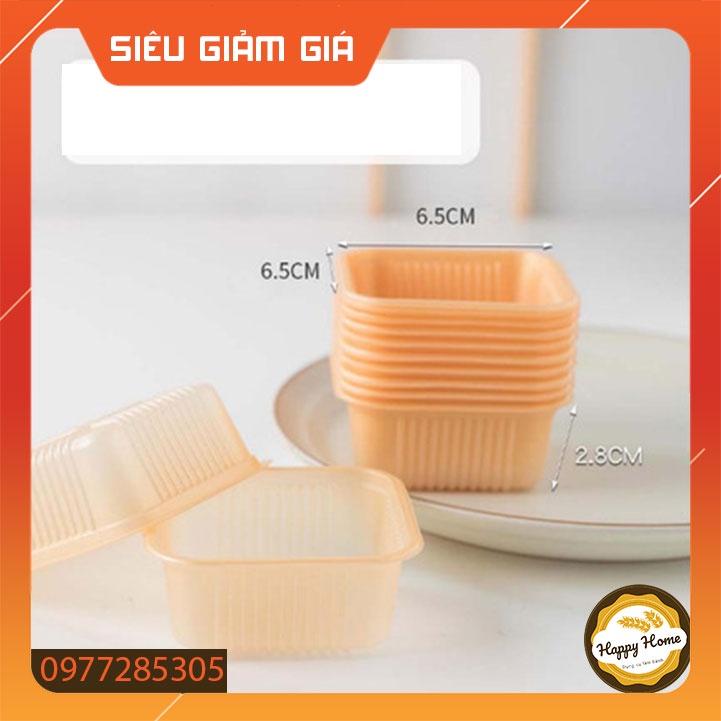 Khay đựng bánh trung thu bằng nhựa dẻo nhiều size 50-100g set 50 cái - HÀNG MỚI