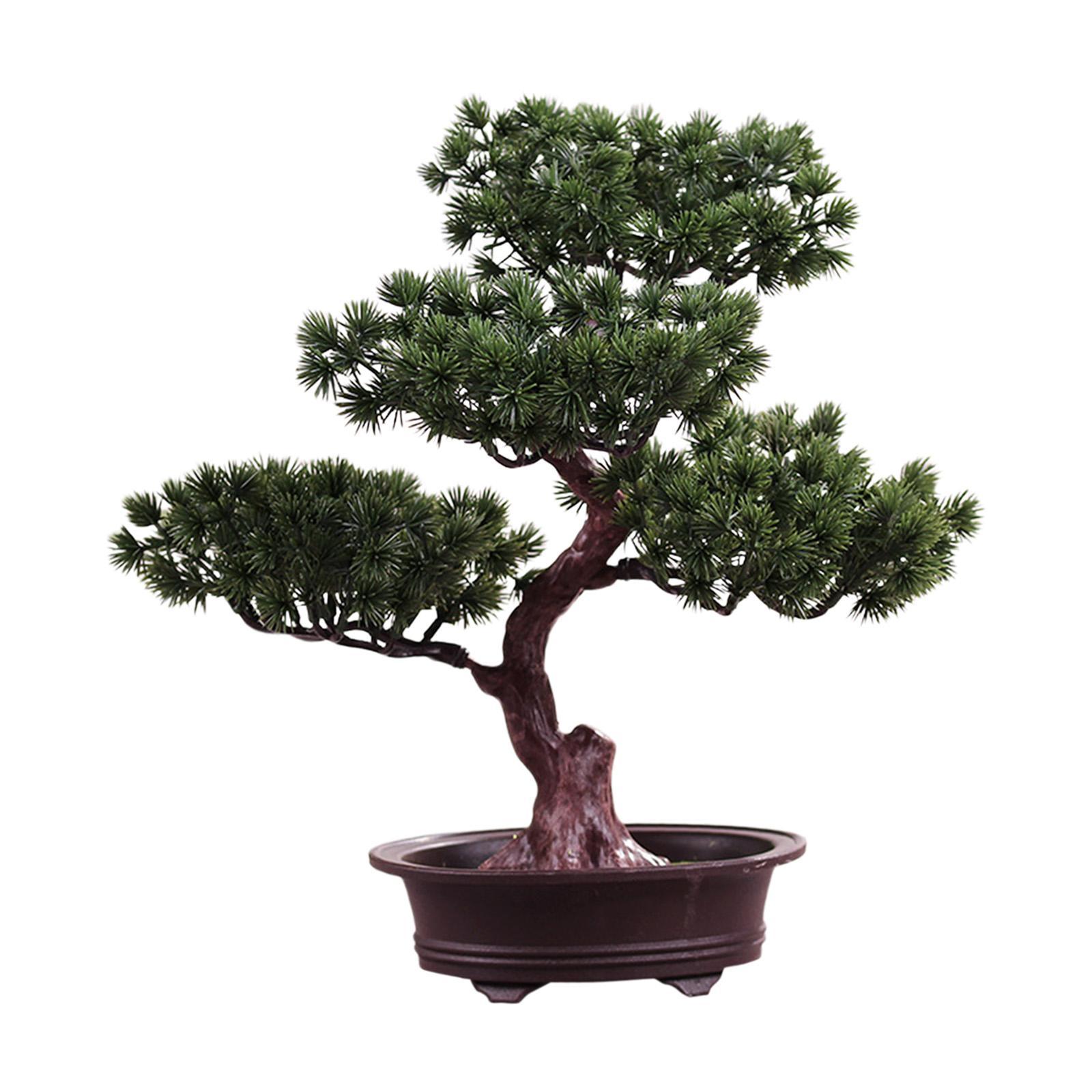 Artificial Welcoming Tree Pot Plant Bonsai Versatile for Hall Vestibule