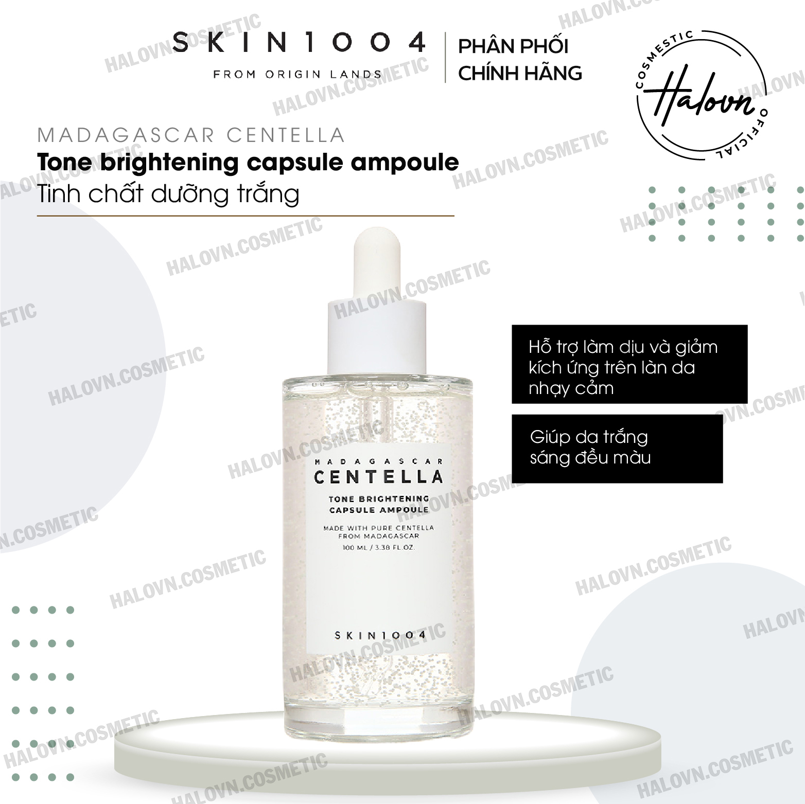 Tinh Chất Sáng Da Skin1004 Madagascar Centella Tone Brightening Capsule Ampoule 100ml