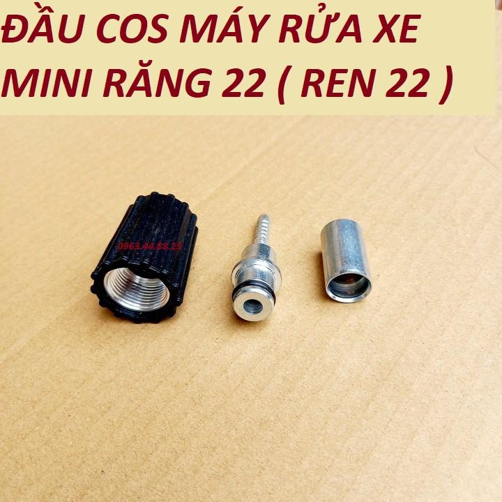 BỘ ĐẦU COS DÂY RỬA XE REN 22MM