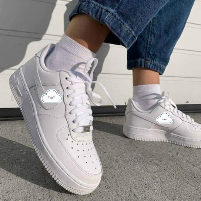 Hàng chất lượng Giày thể thao AF1 Trắng, Giày sneaker air force 1 trắng full nam nữ siêu hot dễ phối đồ tặng FullBoxBill