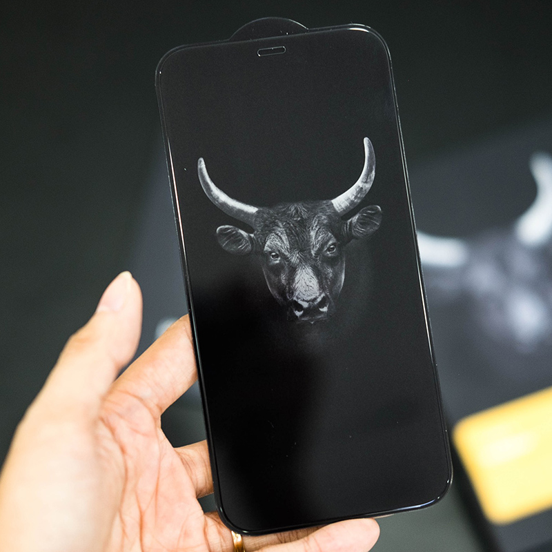 Hình ảnh Miếng Dán Cường Lực Mipow Kingbull Premium HD (2.7D) iPhone 12 Mini / iPhone 12/ iPhone 12 Pro/ iPhone 12 ProMax