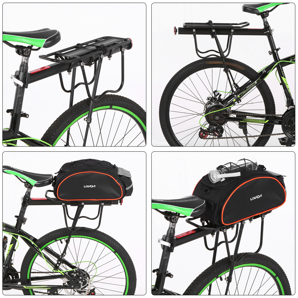 Giá Đỡ Sau Xe Đạp Bằng Hợp Kim Nhôm Chở Hành Lý Có Thể Thu Vào